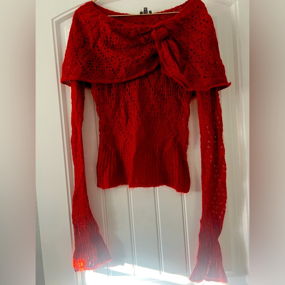 Pumpkin colored Sweater